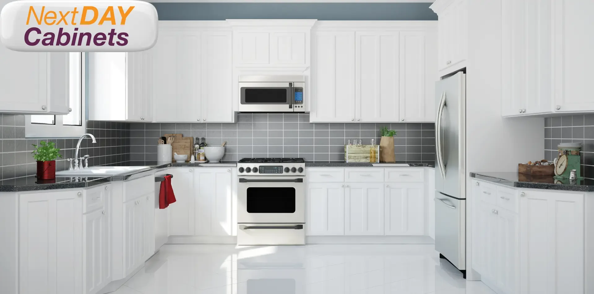 White-RTA-Cabinets-with-NextDAY-Cabinets