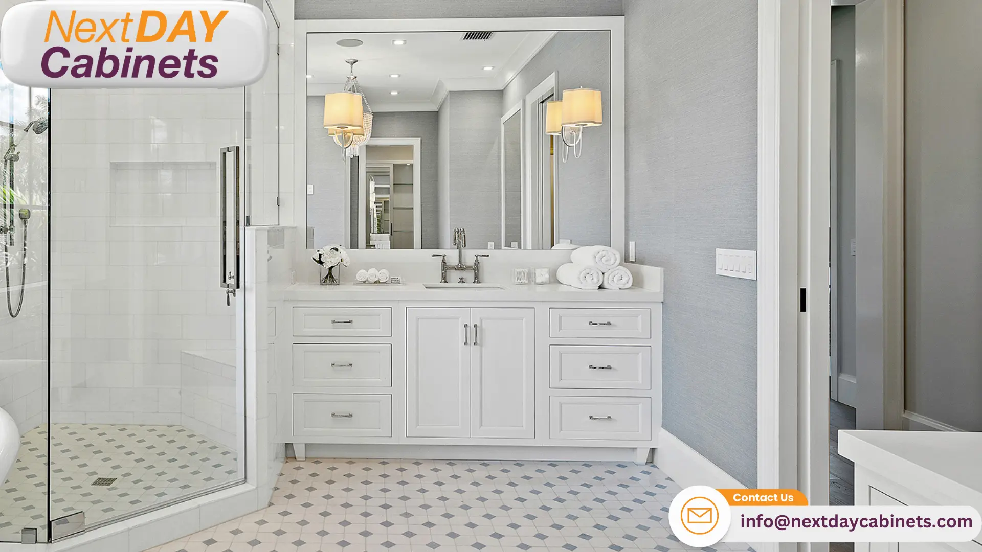 Modern-White-Bathroom-Vanity-at-NextDAY-Cabinets-in-Virginia with The Quality Behind Every Shiloh Cabinet