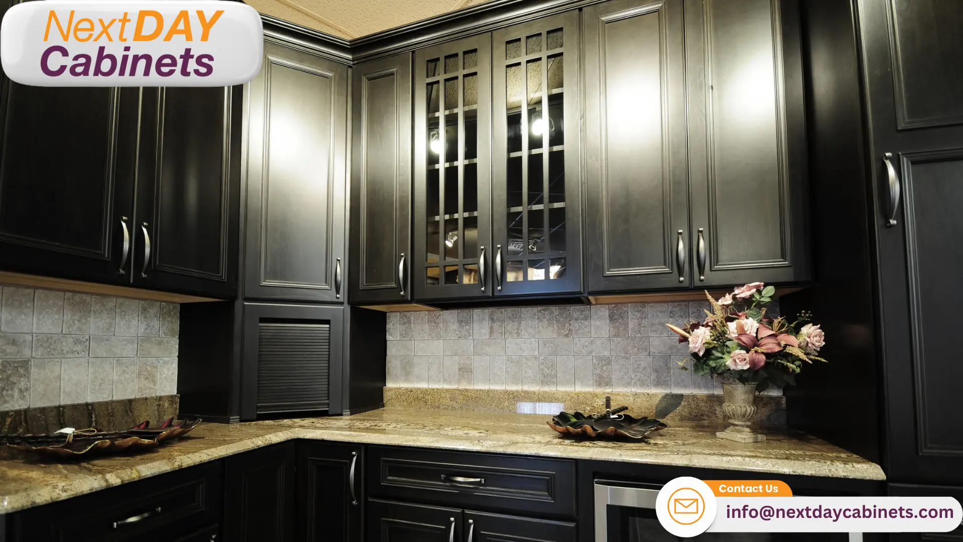 Black-Cabinets-by-Waypoint-Cabinetry-at-NextDAY-Cabinets-in-Richmond-VA