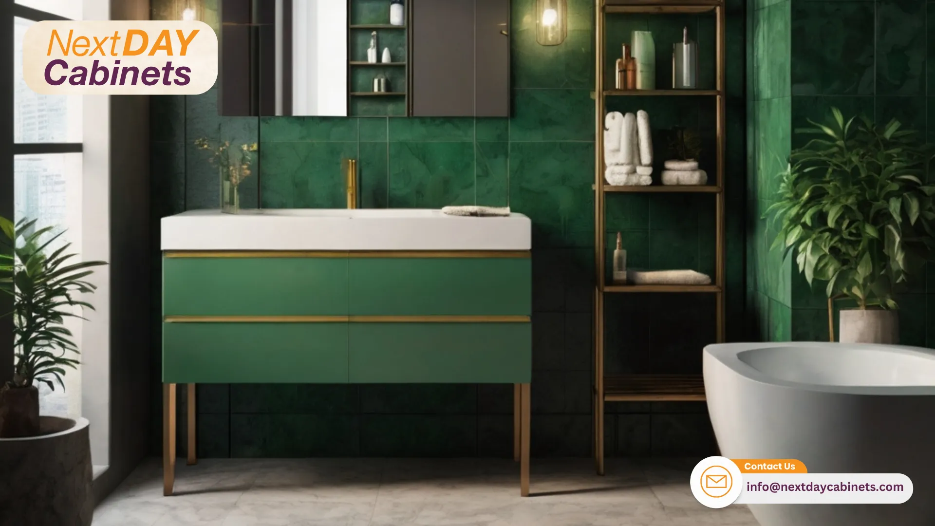 Luxury-Green-Bathroom-Vanities