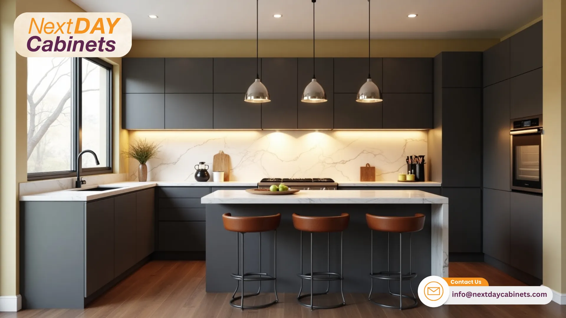 Elegant-Grey-Kitchen-Cabinets