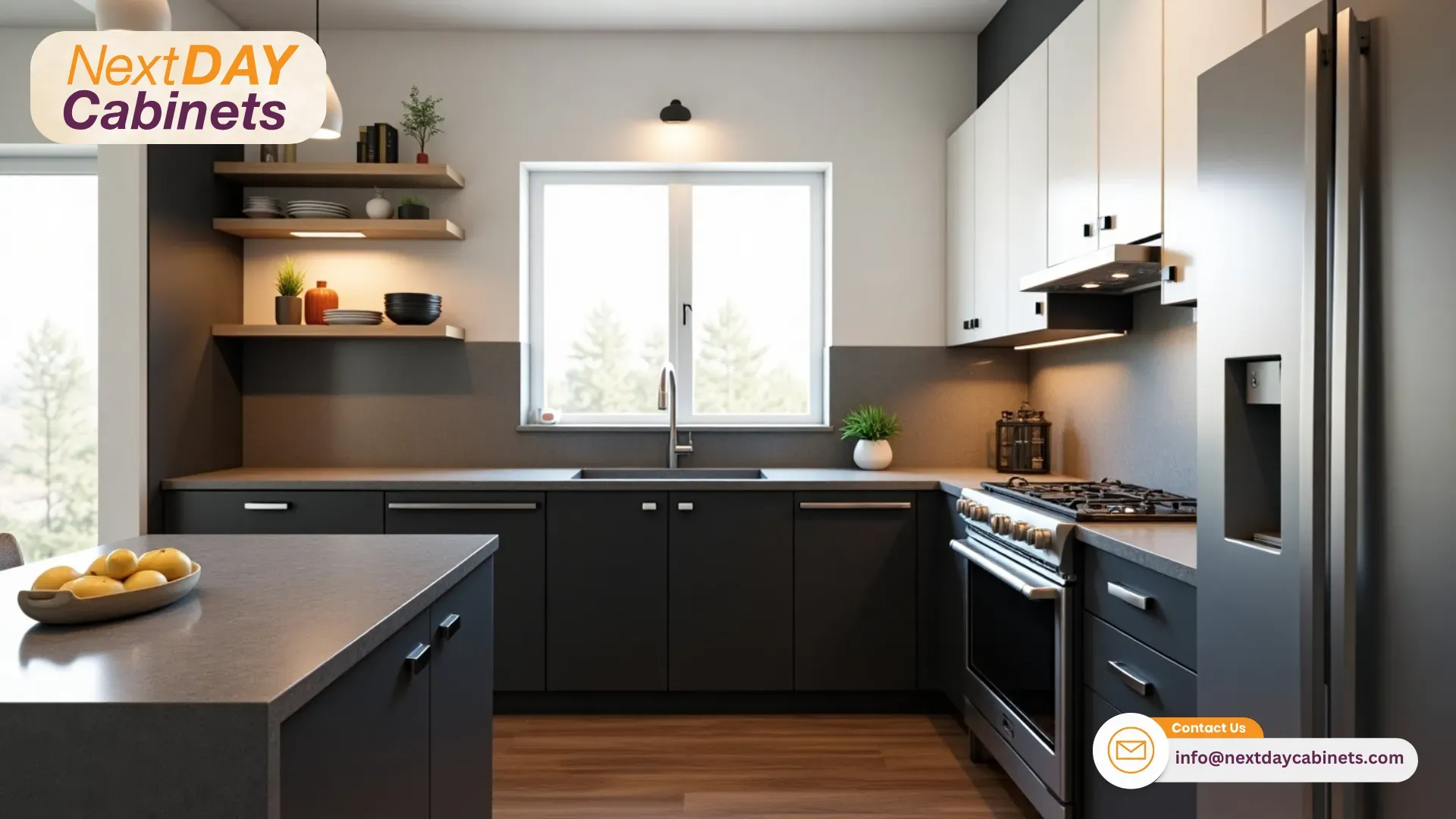 Black-and-White-Cabinet-Combinations