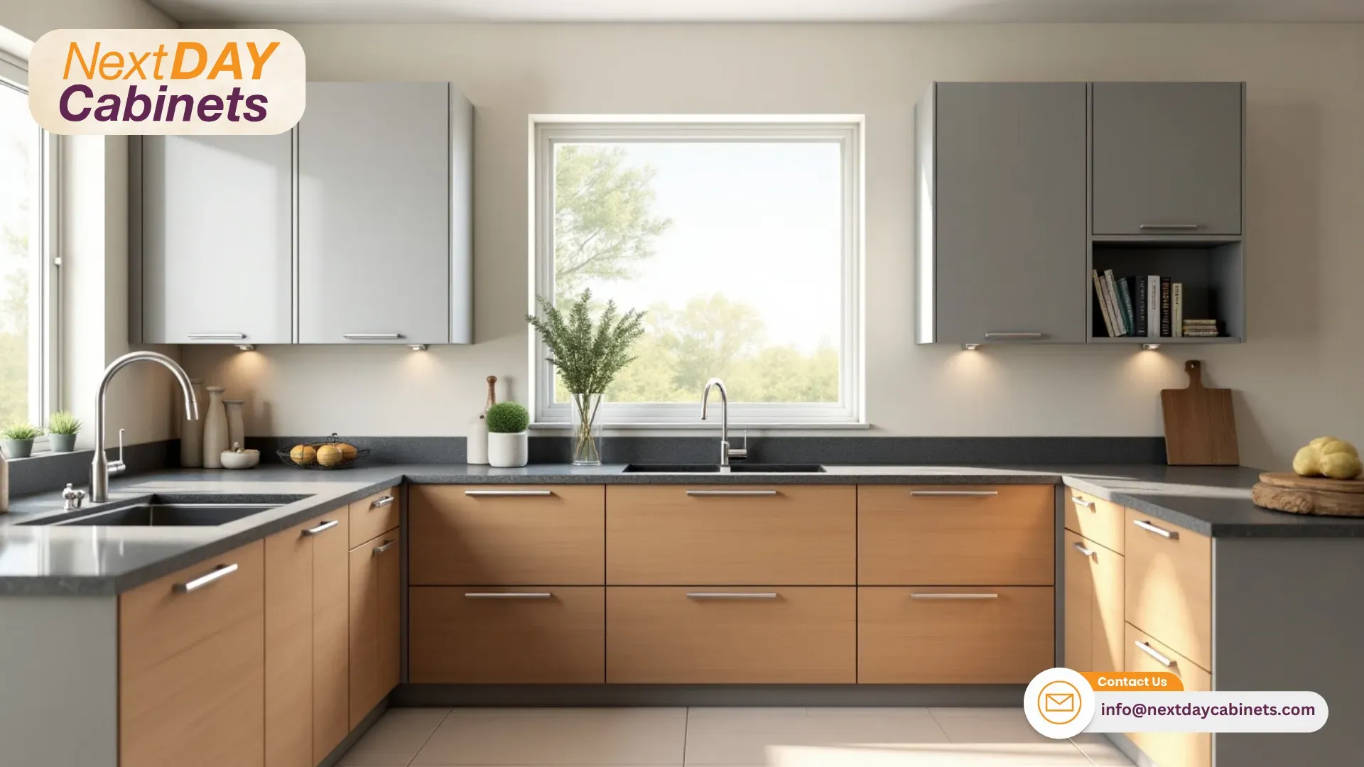 Idea-2-Warm-Wood-Tones-with-Light-Gray-Uppers