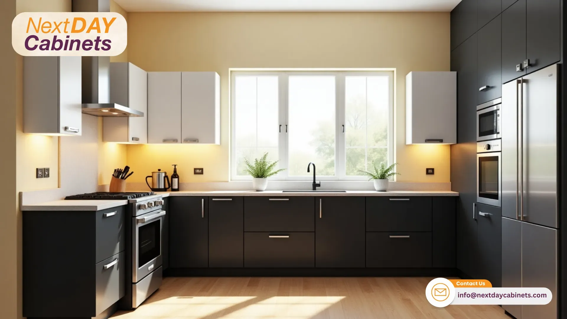Idea-3-Black-Base-Cabinets-with-White-Uppers