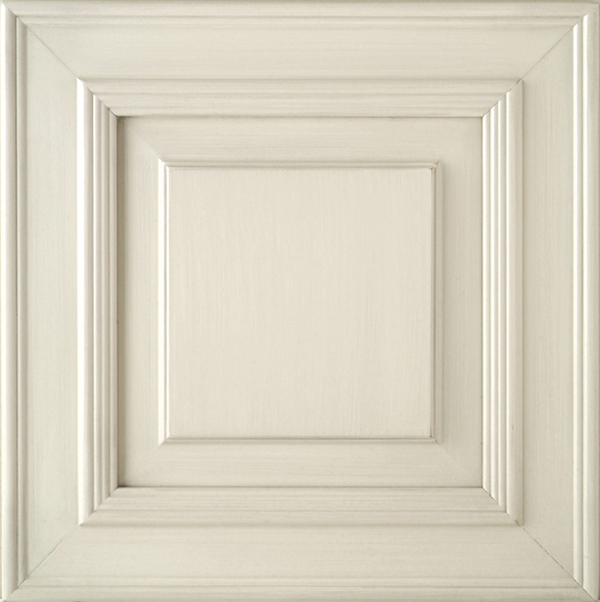 Lawrence Maple Brushed Gray Glaze Antique White