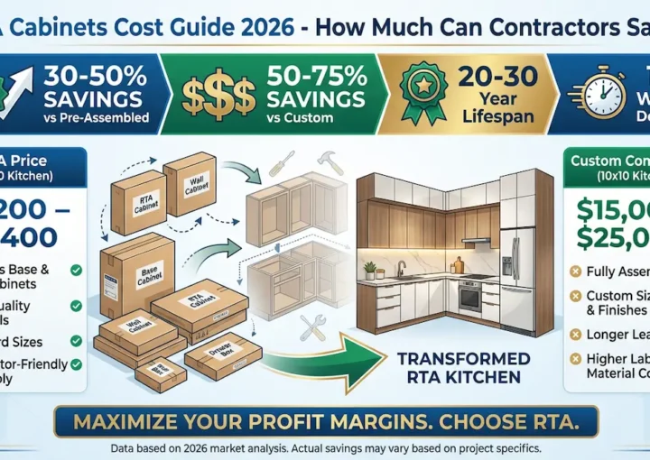 RTA Cabinets Cost Guide 2026