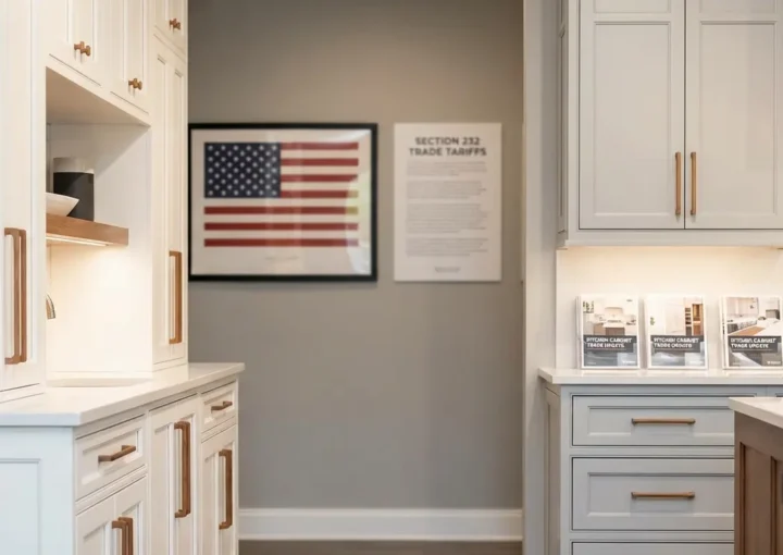 Tarffs on vanities and kitchen cabinets