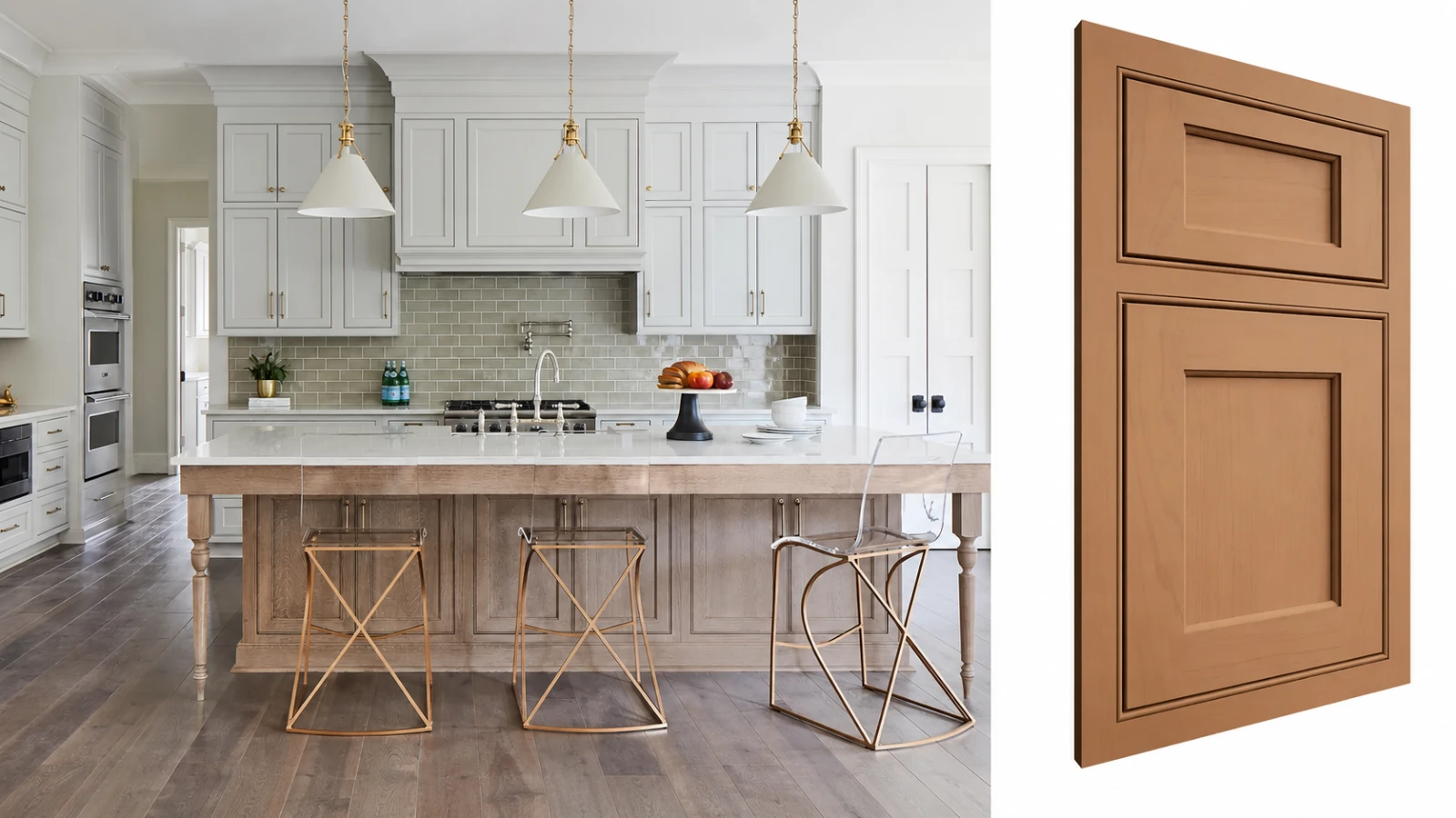 Cabinetry styles and finishes