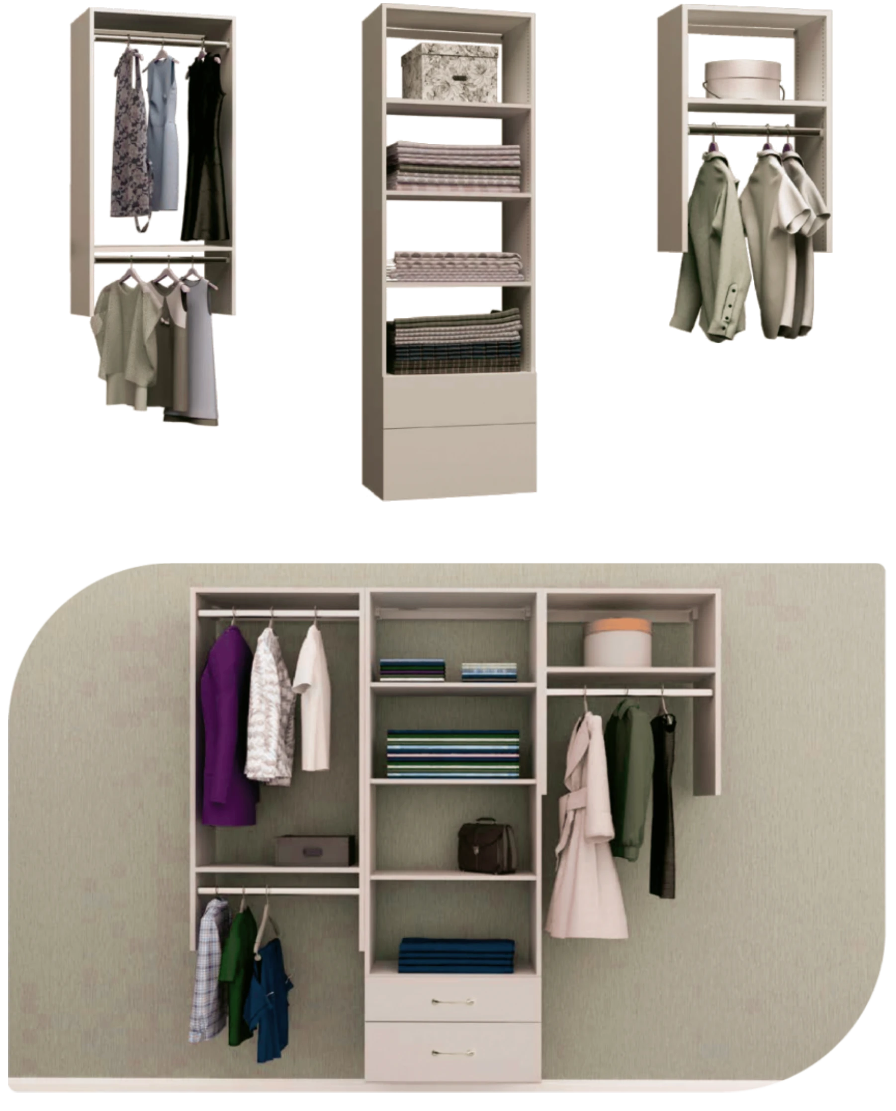 NextDAY wholesale closet systems for contractors