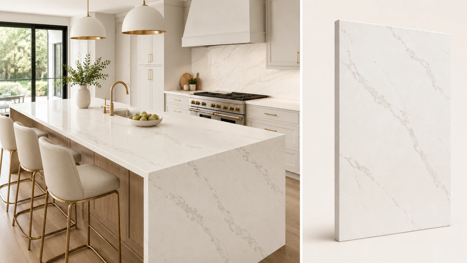 Countertop materials and finishes