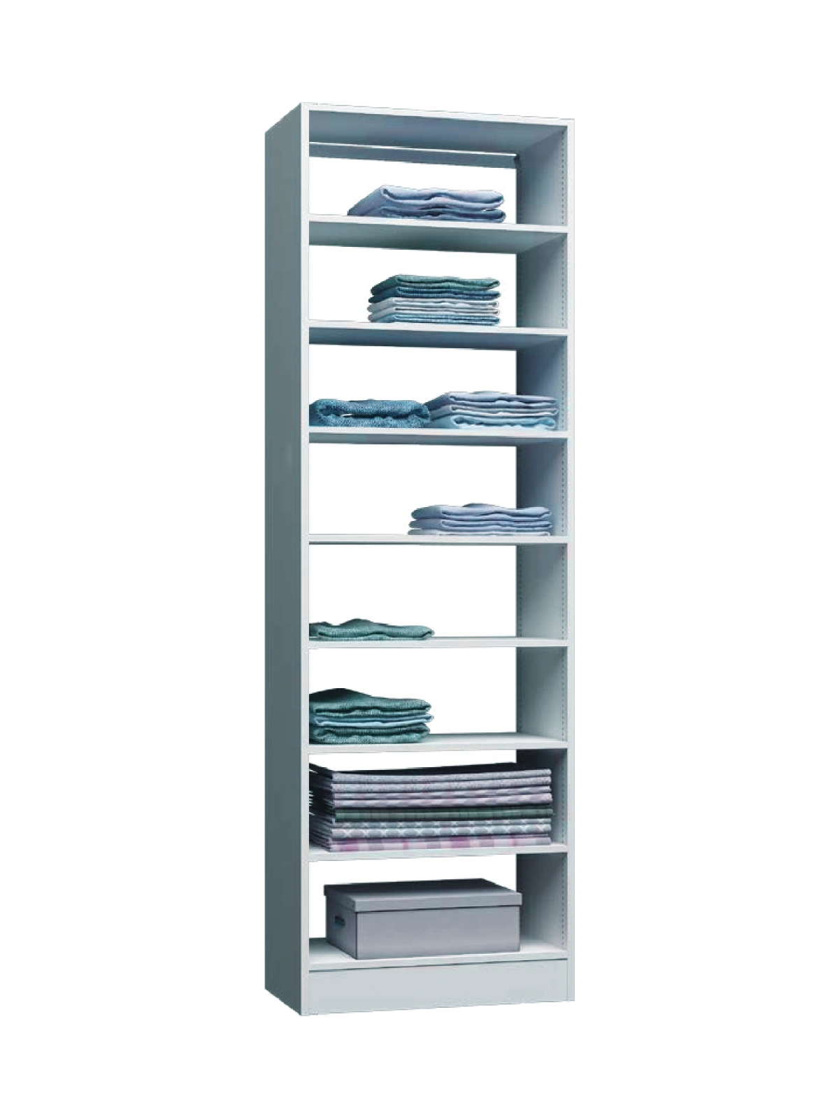 Floor standing closet configuration 14