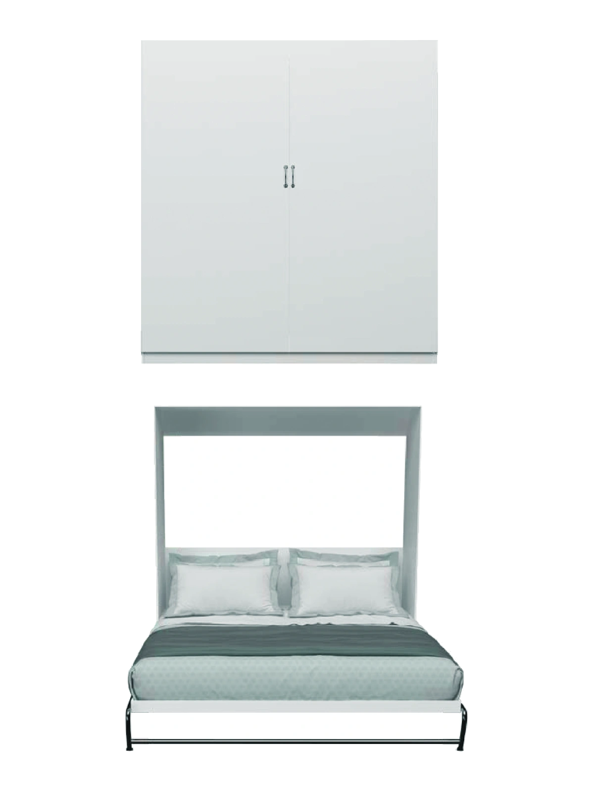 Floor standing closet configuration 2