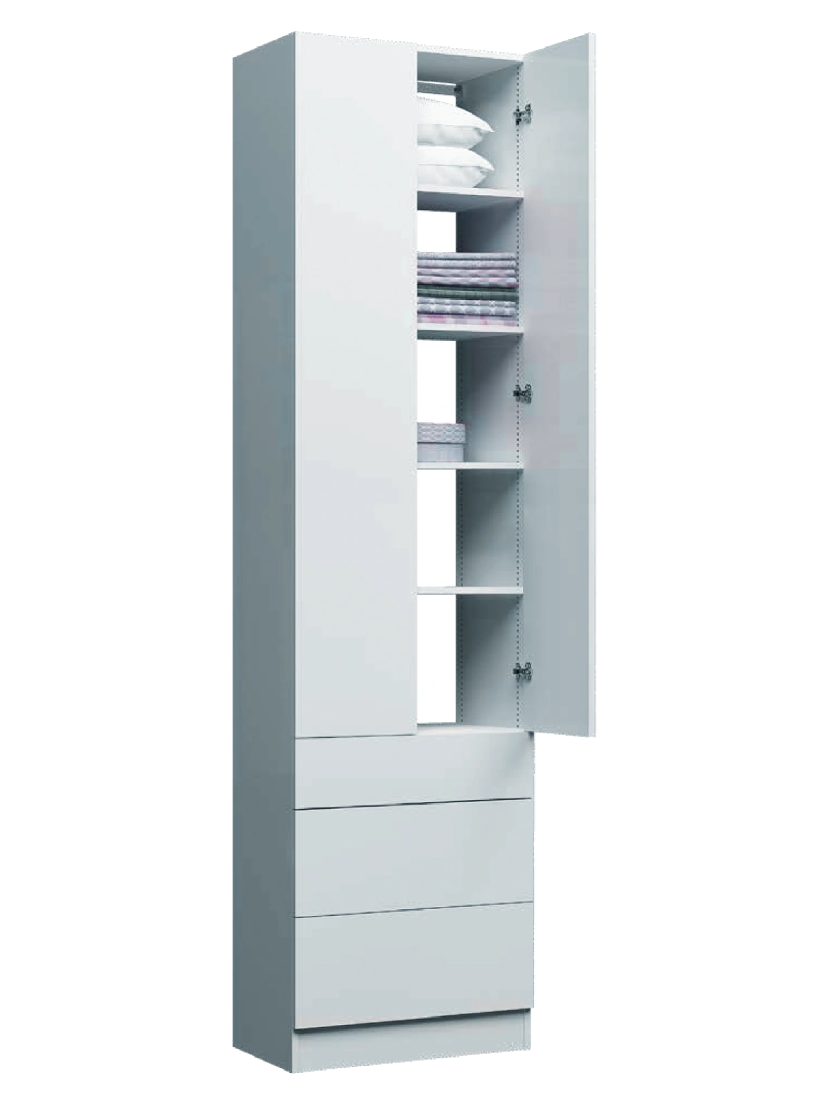Floor standing closet configuration 4