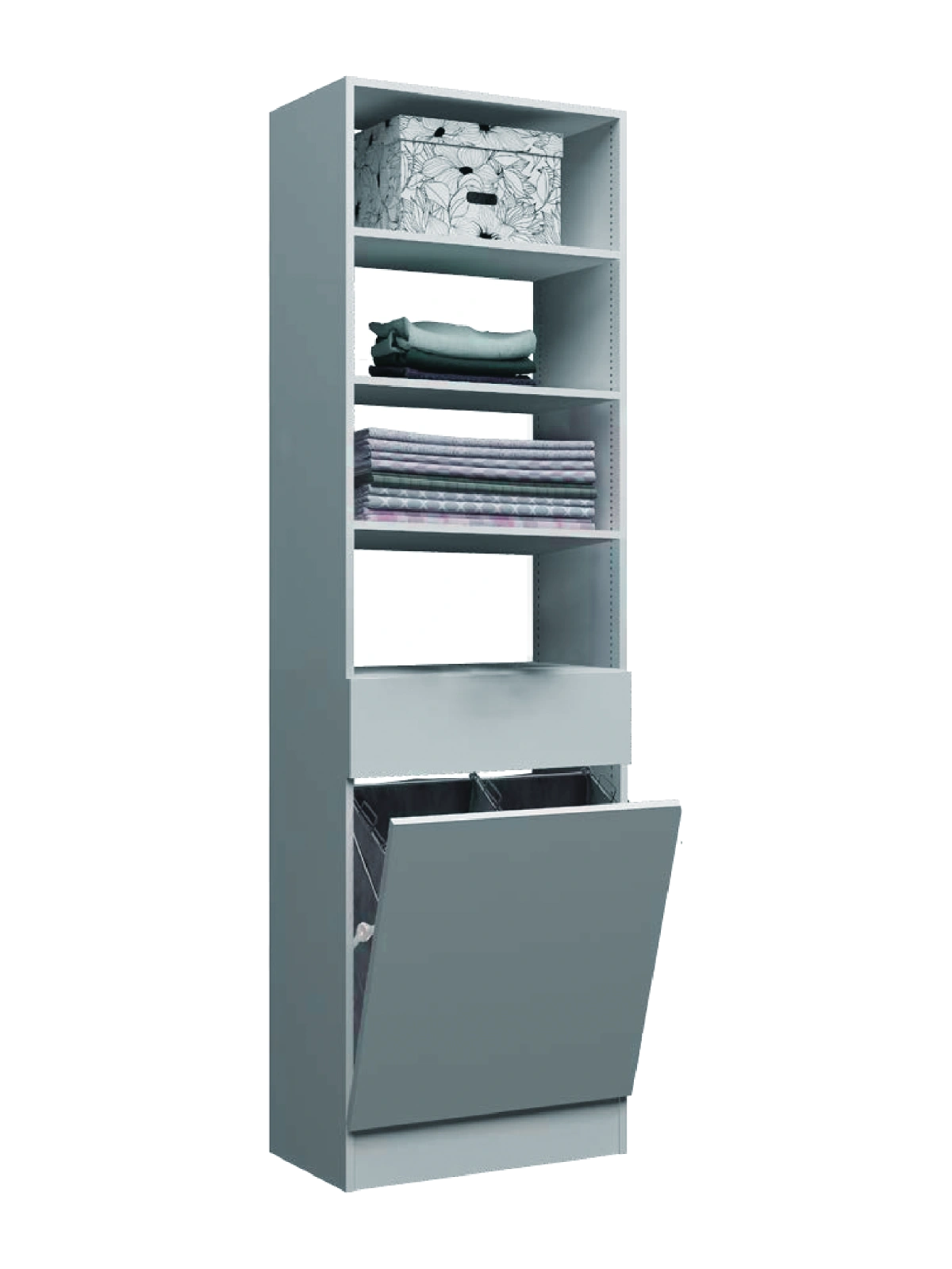 Floor standing closet configuration 9