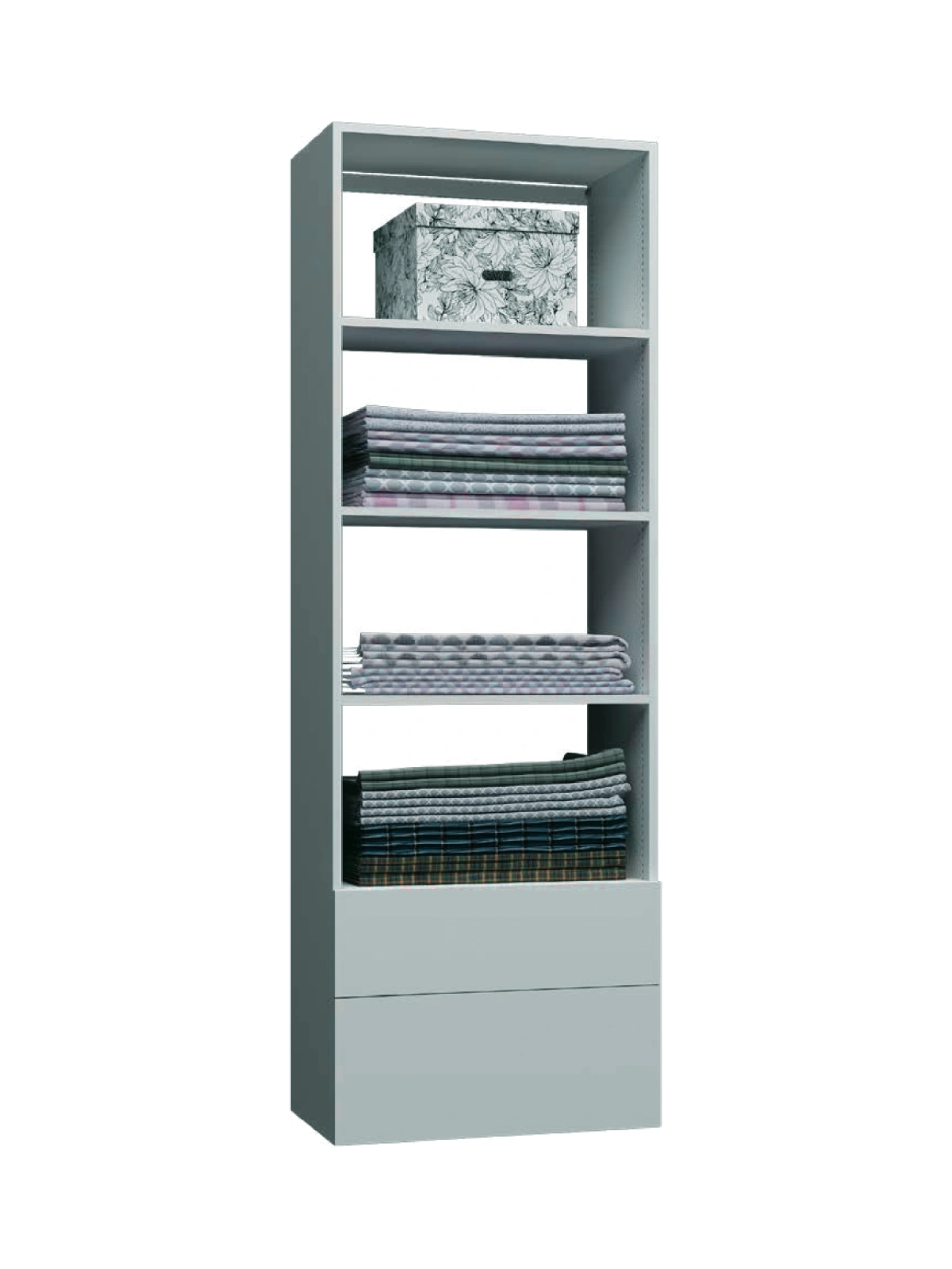 Wall hung closet configuration 15