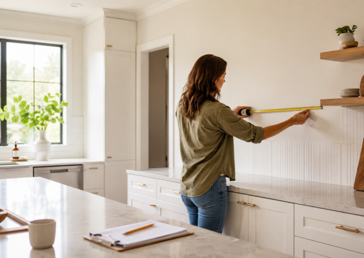 how to mesure ktichen cabinets