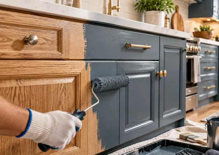 How to Paint Kitchen Cabinets